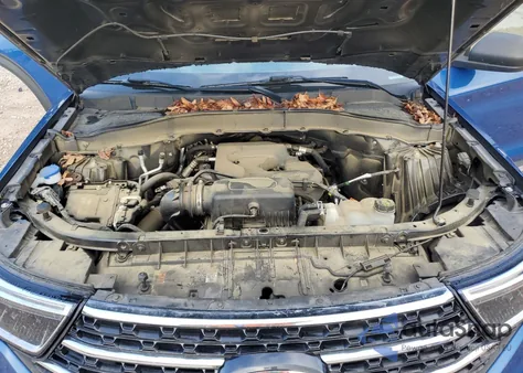 2020 Ford Explorer Xlt из США, поврежденный, VIN 1FMSK7DH3LGC41358